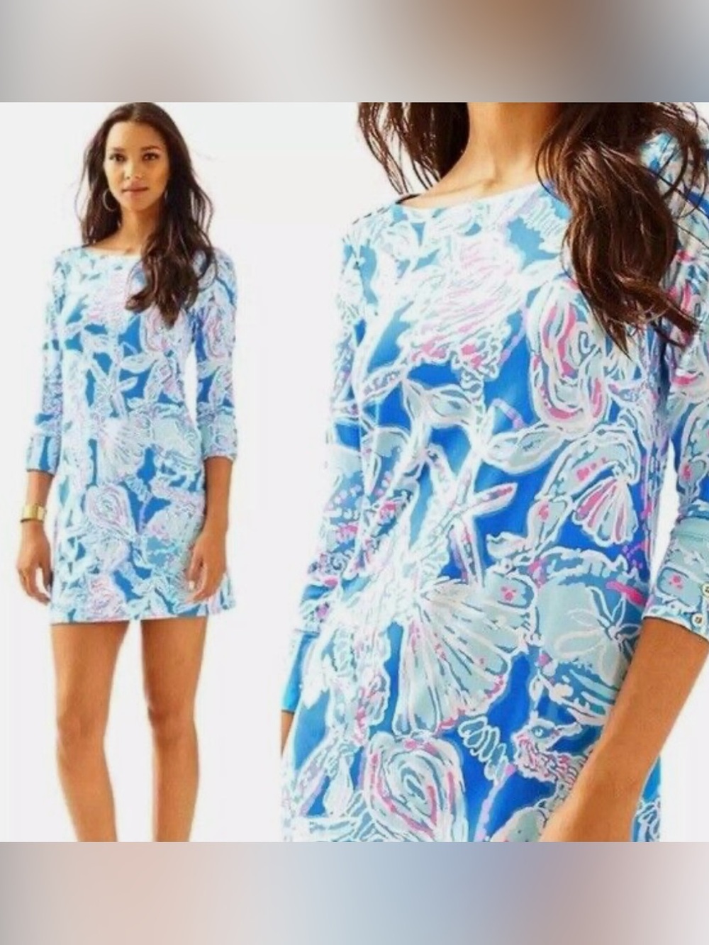 Blue Lilly Pulitzer UPF 50+ Sophie Dress